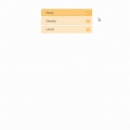 MOBILE RADIO BUTTONS WITH SMALL ANIMATION
