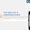 Launcher Under Construction Mobile Website Template