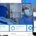 Medicare Hospital Mobile Website Template