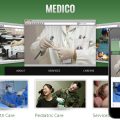 Medico Hospital Mobile Website Template