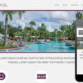 Smart Travel a travel guide Mobile Website Template