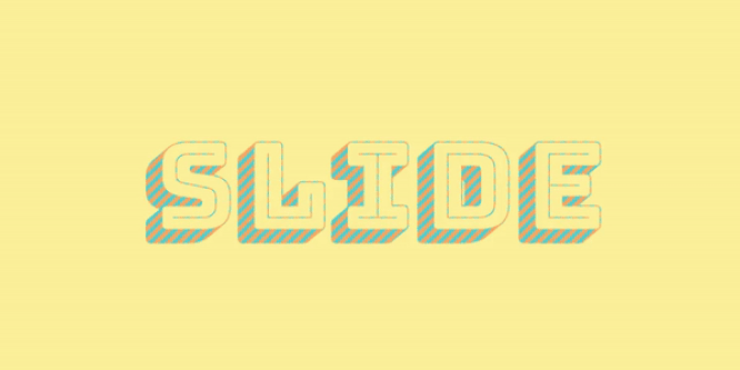 ANIMATING STRIPED TEXT