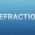 REFRACTED FLOATING TEXT EFFECT