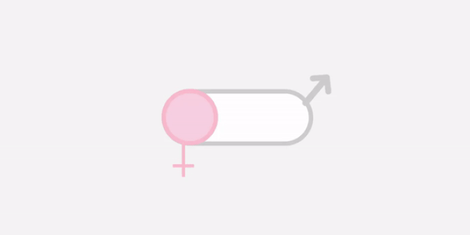 GENDER TOGGLE PURE CSS