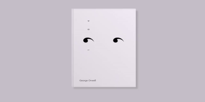 GEORGE ORWELL 1984 BOOK COVER