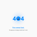 PURE CSS 404 ERROR PAGE