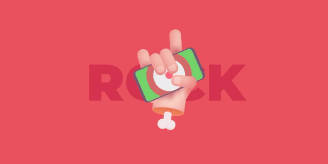 ROCK HAND ANIMATION
