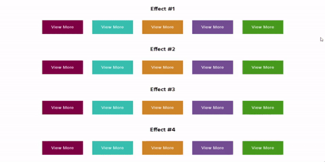 CSS3 FLAT BUTTONS HOVER EFFECTS