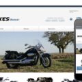 Bikes Market automobile Mobile Website Template
