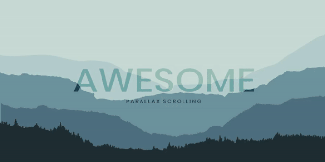 JQUERY PARALLAX SCROLLING