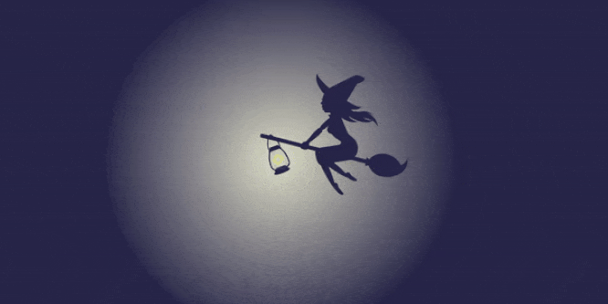CSS ILLUSTRATION WITCH