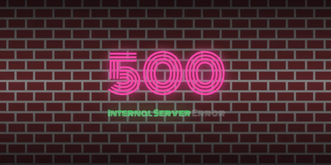 500 ERROR