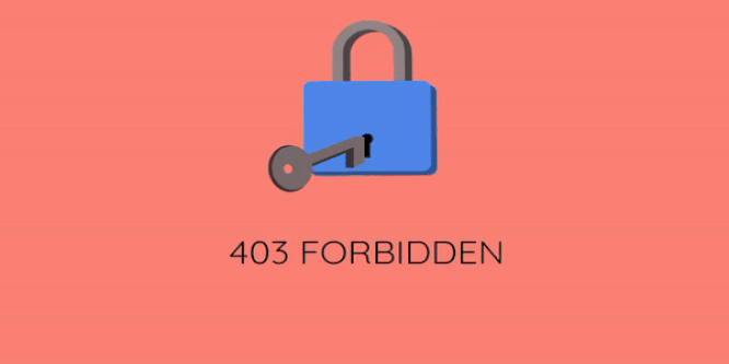ANOTHER 403 FORBIDDEN