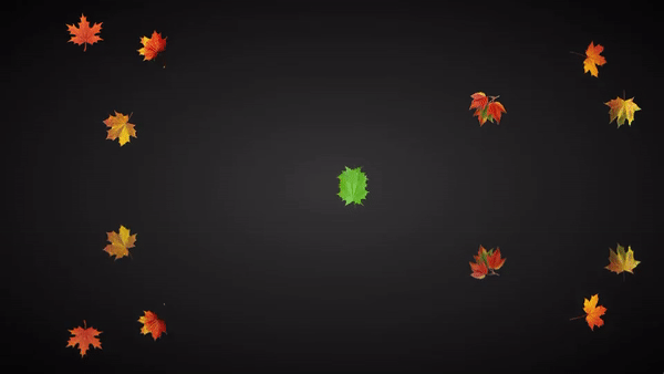 animated falling leaves