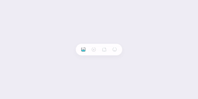 TAB BAR ANIMATION ONLY CSS