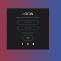 BOOTSTRAP 4 ANIMATED LOGIN FORM