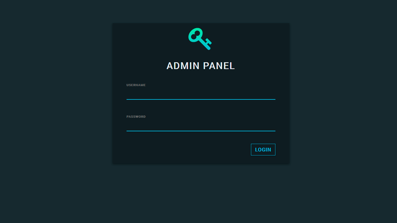 BOOTSTRAP LOGIN PAGE
