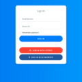BOOTSTRAP LOGIN SCREEN WITH FLOATING LABELS