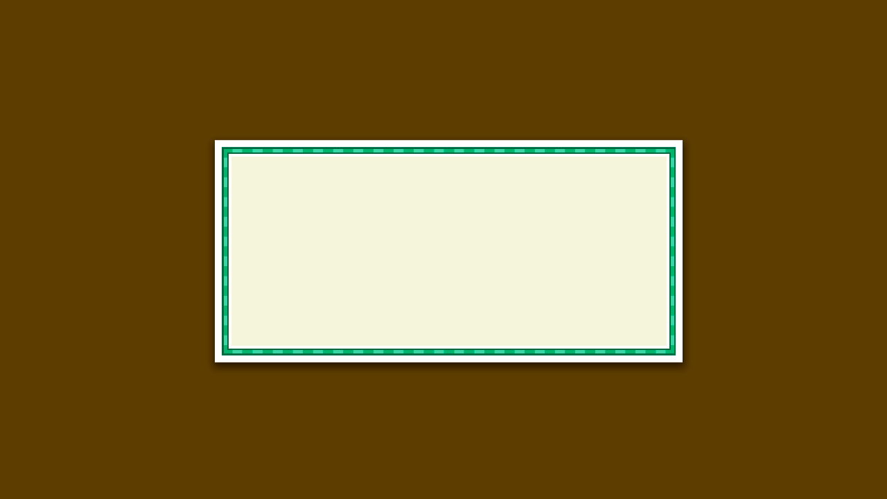 MAP-INSPIRED BORDER