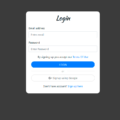 SIMPLE LOGIN / SIGNUP FORM WITH VALIDATION