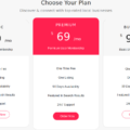 BOOTSTRAP 4 BUSINESS PRICING TABLE