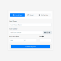BOOTSTRAP 4 PAYMENT FORM