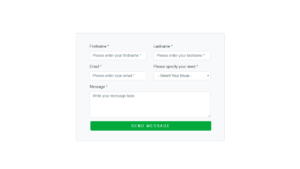 BOOTSTRAP 4 SIMPLE CONTACT FORM