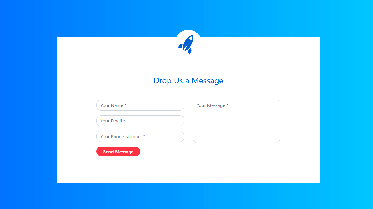 bootstrap contact form