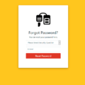 BOOTSTRAP FORGET PASSWORD FORM