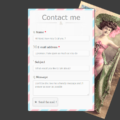 CONTACT FORM RESPONSIVE WITH ANIMATION