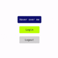 SHOWING ICON ON HOVER IN BUTTON