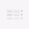 SKEUOMORPHIC BUTTONS WITH REALISTIC 3D EFFECT