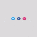 SOCIAL MEDIA BUTTONS HOVER EFFECT