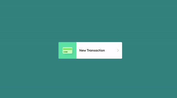 TRANSACTION BUTTON WITH HOVER ANIMATION