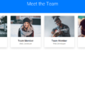 BOOTSTRAP 4 ABOUT AND TEAM SECTION