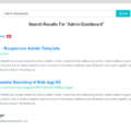 BOOTSTRAP 4 SEARCH RESULTS WITH USERS