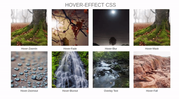HOVER EFFECT CSS FOR BOOTSTRAP GALLERY