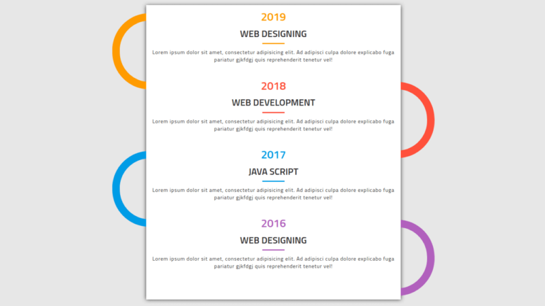 BOOTSTRAP TIMELINE STYLE 66