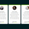 BOOTSTRAP 4 TESTIMONIAL CARD SECTION