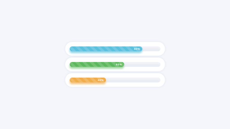 BOOTSTRAP PROGRESS BAR STYLE 31