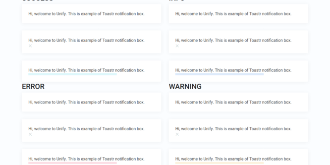 BOOTSTRAP UNIFY LIGHT NOTIFICATIONS
