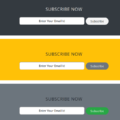 NEWSLETTER SUBSCRIPTION FORM IN BOOTSTRAP 4