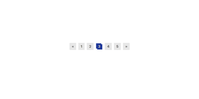 BOOTSTRAP PAGINATION STYLE 64