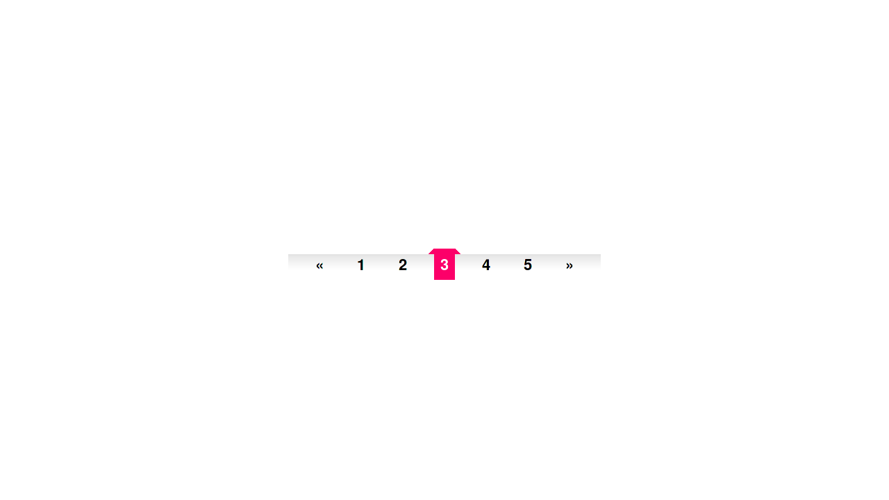 BOOTSTRAP PAGINATION STYLE 8