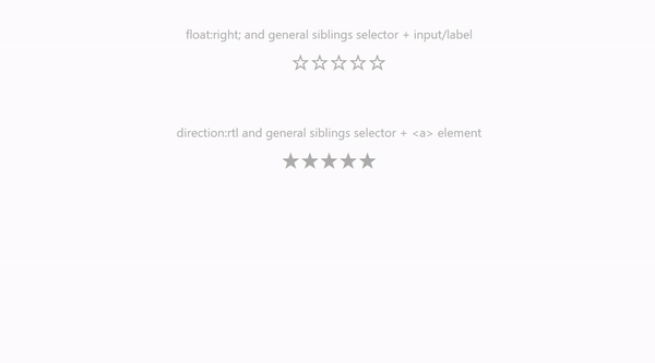 STAR RATING IN CSS