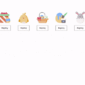 ANIMATED EASTER SVG ICONS