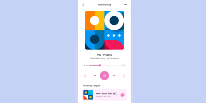 MUSIC PLAYER UI IN REACT NATIVE