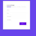 BOOTSTRAP 4 FORM WIZARD USING JQUERY STEPS
