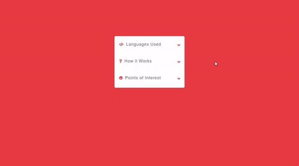 ACCORDION MENU WITH HTML & CSS ONLY