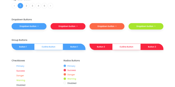 BOOTSTRAP BUTTONS V18